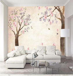 广州彩绘 彩绘在生活中的应用 现代家居墙绘设计 追梦墙绘
